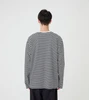 Picture No.8 of nanamica nanamica COOLMAX Stripe Jersey L/S Tee S25SH119 8807