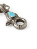 Picture No.6 of KAPITAL Brass Silver Turquoise Keyring K2609XG516