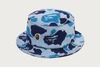 Picture No.2 of BAPE ONE POINT ABC CAMO JACQUARD KNIT BUCKET HAT 1M80-181-002