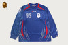 Picture No.11 of BAPE MULTI LOGO RELAXED FIT FOOTBALL LS JERSEY 1M80-111-312
