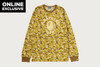 Picture No.9 of BAPE BAPE CARD CAMO COLLEGE LONG SLEEVE TEE BAPEC 1M75-111-002