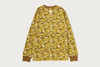 Picture No.14 of BAPE BAPE CARD CAMO COLLEGE LONG SLEEVE TEE BAPEC 1M75-111-002