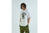Picture No.3 of BAPE ABC CAMO SPLASH COLLEGE RELAXED FIT TEE 1M80-110-321