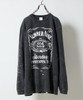 Picture No.17 of NUMBER (N)INE HAND PAINTED POWDER BREACH CLASSIC LOGO L/S T-SHIRT F23NLT001P