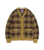 Picture No.1 of THE NORTH FACE PURPLE LABEL THE NORTH FACE Purple Label PLAS Plaid Fleece Field Cardigan N26FA047 8902