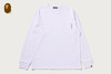 Picture No.1 of BAPE LINE CAMO FLAG LABEL POCKET LS TEE 1M80-111-303