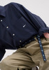 Picture No.10 of DESCENDANT PALM HERRINGBONE LS SHIRT 262TQDS-SHM04