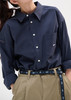 Picture No.11 of DESCENDANT PALM HERRINGBONE LS SHIRT 262TQDS-SHM04