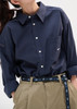 Picture No.23 of DESCENDANT PALM HERRINGBONE LS SHIRT 262TQDS-SHM04