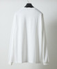 Picture No.8 of NUMBER (N)INE BASIC HEM PRINTED L/S T-SHIRT / Basic One-Point Logo Print Long-Sleeve T-Shirt F26GNC001