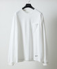 Picture No.2 of NUMBER (N)INE BASIC HEM PRINTED POCKET L/S T-SHIRT / Basic One-Point Logo Print Pocket Long-Sleeve T-Shirt F26GNC002