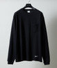 Picture No.10 of NUMBER (N)INE BASIC HEM PRINTED POCKET L/S T-SHIRT / Basic One-Point Logo Print Pocket Long-Sleeve T-Shirt F26GNC002