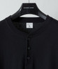 Picture No.21 of NUMBER (N)INE HAND PAINTED BASIC HEM PRINTED HENLEY NECK L/S T-SHIRT / Hand-painted basic One-point Logo Print Henley neck Long-sleeve T-shirt F26GNC003P