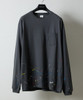 Picture No.19 of NUMBER (N)INE HAND PAINTED BASIC HEM PRINTED POCKET L/S T-SHIRT / Hand-painted basic One-point Logo Print pocket Long-sleeve T-shirt F26GNC002P