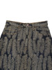 Picture No.4 of KAPITAL 12Oz Magpie Denim High-Waisted Maxi Skirt K2403SK016EK-1879SK