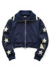 Picture No.2 of KAPITAL Smooth Jersey Cropped Track Jacket (Betsy Ross) K2604LC123