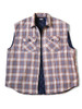 Picture No.1 of KAPITAL Flannel Check x Quilted Sleeveless Vest K2511SJ195
