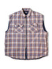 Picture No.2 of KAPITAL Flannel Check x Quilted Sleeveless Vest K2511SJ195