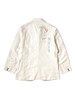 Picture No.4 of KAPITAL Cotton-linen Herringbone Lumbar Suit Jacket (BEERpt) K2502LJ001