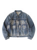Picture No.1 of KAPITAL 12Oz Palm Tree Jacquard Denim 1ST JKT K2604LJ116