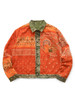 Picture No.6 of KAPITAL Flannel Reversible Bandana Print 1St Jacket EK-1117EK-1117LJ