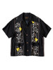 Picture No.3 of KAPITAL Silk Rayon PECKISH RAINBOWY Pattern Long Collar Cuban shirt (Short sleeve) L's K2404SS173