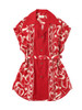Picture No.2 of KAPITAL Silk Rayon Okra Pattern French Sleeve Open Collar Shirt K2603SS043