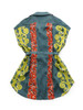 Picture No.4 of KAPITAL Silk Rayon Kona Tree Pattern French Sleeve Open Collar Shirt K2606SS207