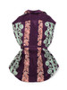 Picture No.5 of KAPITAL Silk Rayon Kona Tree Pattern French Sleeve Open Collar Shirt K2606SS207