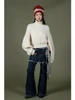 Picture No.12 of KAPITAL 5G Wool Rib Knit Belted Sleeve Sweater K2510KN094