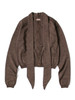 Picture No.5 of KAPITAL 12G Knit Bow Tie Cardigan (L's) K2509KN057