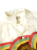 Picture No.8 of KAPITAL Silk Rayon Rainbow Print Windowpane Aloha Shirt K2204SS074