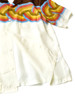 Picture No.10 of KAPITAL Silk Rayon Rainbow Print Wide Collar Aloha Shirt K2204SS073