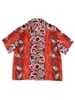 Picture No.4 of KAPITAL Silk Rayon Soufflé & Arrowhead Print Rangle Collar Aloha Shirt K2304SS133