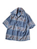 Picture No.1 of KAPITAL Silk Rayon Cookie Pattern Wide Collar Aloha Shirt K2404SS175