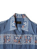 Picture No.6 of KAPITAL Silk Rayon Cookie Pattern Wide Collar Aloha Shirt K2404SS175