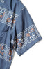 Picture No.7 of KAPITAL Silk Rayon Cookie Pattern Wide Collar Aloha Shirt K2404SS175