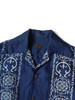 Picture No.5 of KAPITAL French Cross Linen Habanaya Pattern Langle Collar Cuban Shirt (Short Sleeve) K2305SS170EK-1750SS