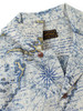 Picture No.5 of KAPITAL French Cross Linen Discharge Print Key West Pattern Short-Sleeve Open-Collar Shirt K2603SS039