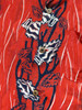 Picture No.5 of KAPITAL Silk Rayon Soufflé & Arrowhead Print Open Collar Shirt K2304LS134