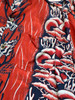 Picture No.6 of KAPITAL Silk Rayon Soufflé & Arrowhead Print Open Collar Shirt K2304LS134