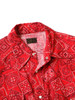 Picture No.4 of KAPITAL Murashi Sheeting Cookie Bandana Pattern Husky Western Shirt K2409LS015