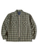 Picture No.2 of KAPITAL Wool Check Zip-up Friend Pocket Board Shirt K2511LS174