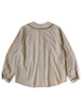Picture No.3 of KAPITAL Wool Stripe (Wide) GREAT WOMEN Baseball Long Sleeve Shirt K2509LS048