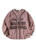 Picture No.3 of KAPITAL Fancy Tweed GREAT KOUNTRY Baseball Long Sleeve Shirt K2510LS145