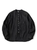 Picture No.2 of KAPITAL Gauze Linen Herringbone Stand Penny Shirt EK-598LSA