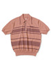 Picture No.3 of KAPITAL 14G Cotton Knit Striped Carol Polo K2403KN120