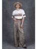 Picture No.9 of KAPITAL Opal Jersey Crew Neck T-shirt (LIFE KAPRICCIO Piano Print) K2504SC170