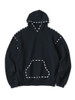 Picture No.5 of KAPITAL Fleece-lined Marionette Hooded Sweatshirt EK-1677LCEK-1677LCA