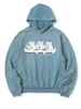 Picture No.3 of KAPITAL Fleece-lined Hooded Sweatshirt (`P`BULLDOGpt) K2510LC097